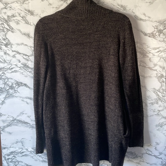 Barefoot Dreams XS/S Black/Beige Sweater - Picture 5 of 7
